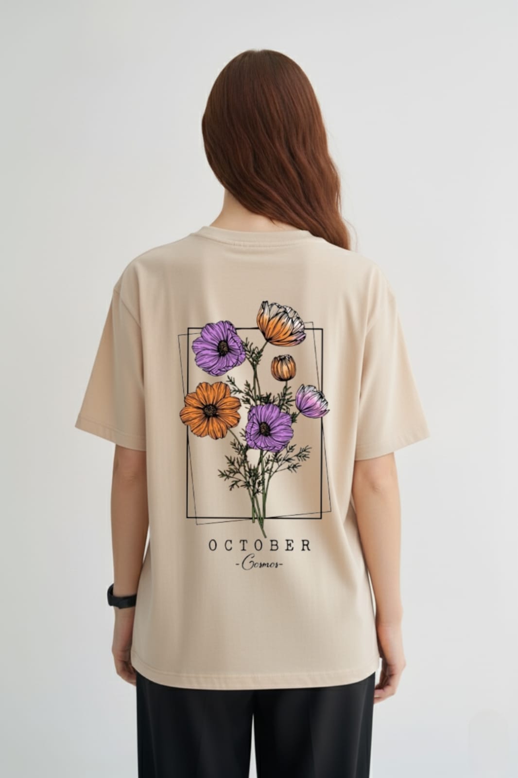 October Floral Regular T-shirt