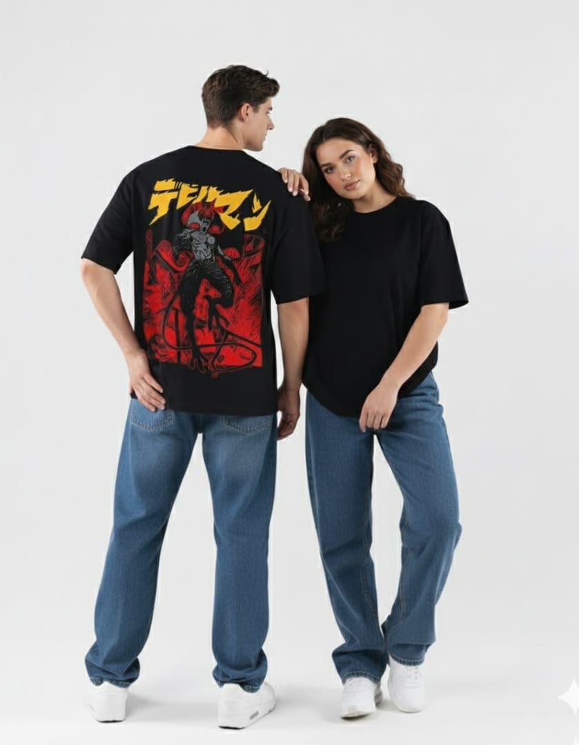 Demon Rage Unisex Oversized T-shirt