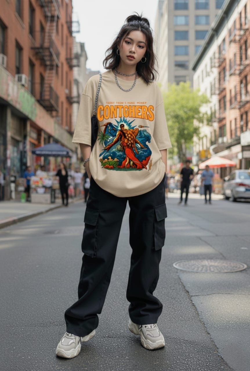 CONTGHERS Unisex Oversized