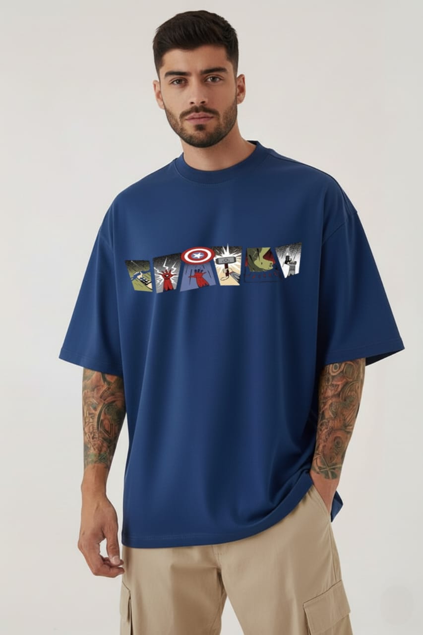 Avengers Unisex Oversized T-shirt