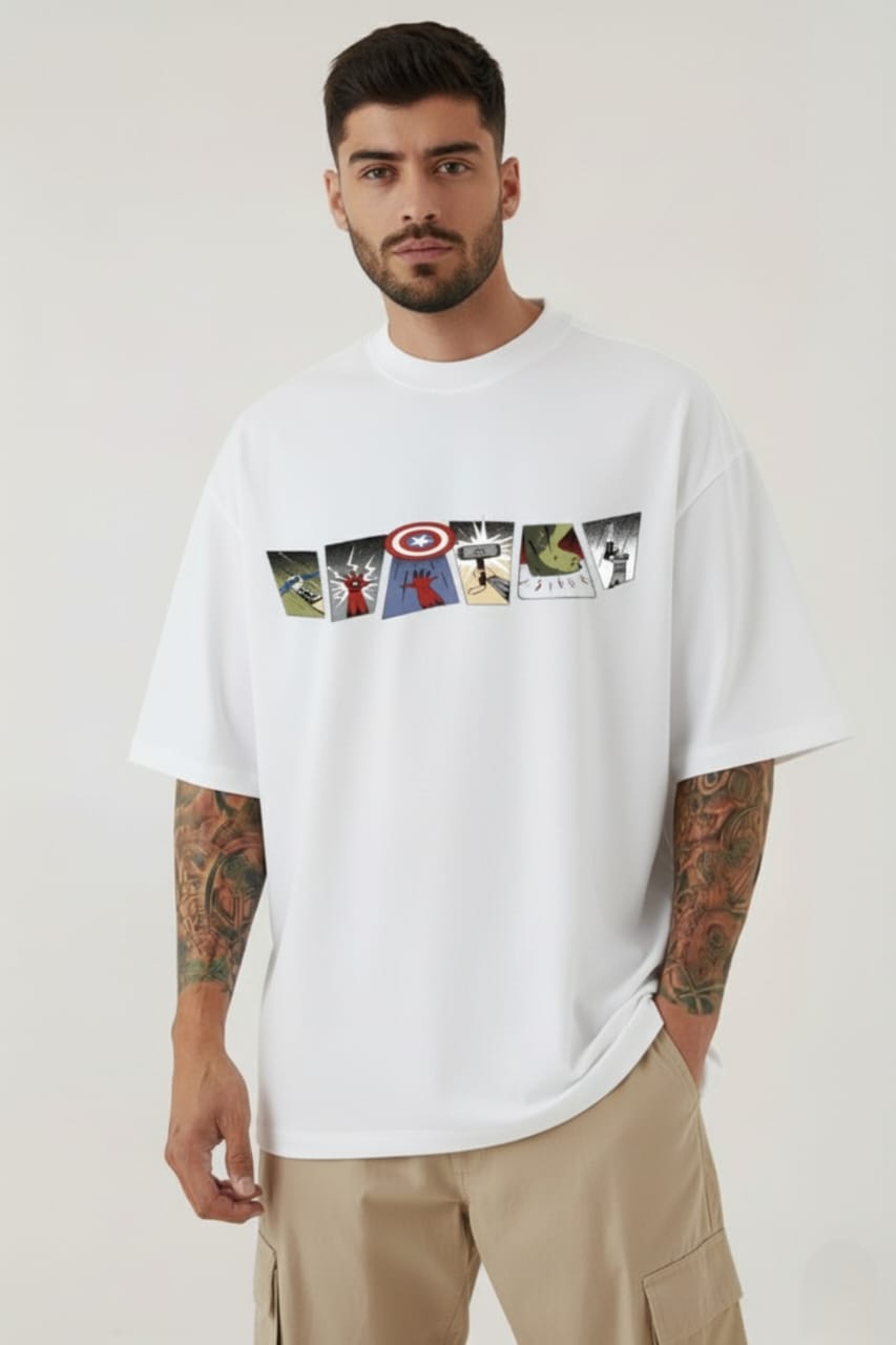 Avengers Unisex Oversized T-shirt