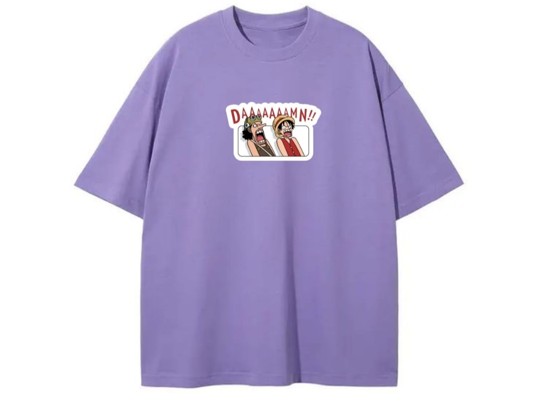 DAAAAAAAMN!! Squad Unisex Oversized T-shirt