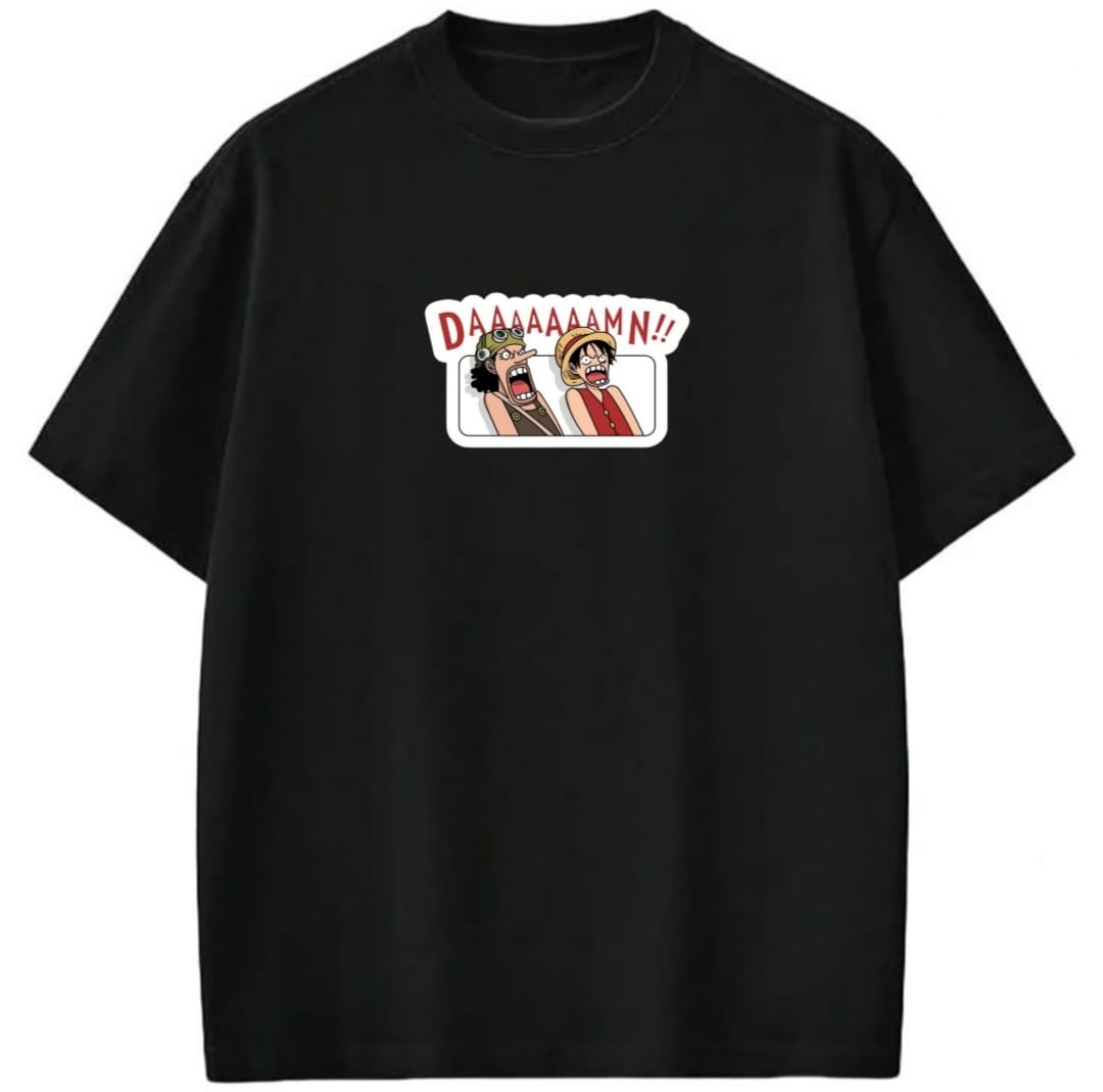 DAAAAAAAMN!! Squad Unisex Oversized T-shirt