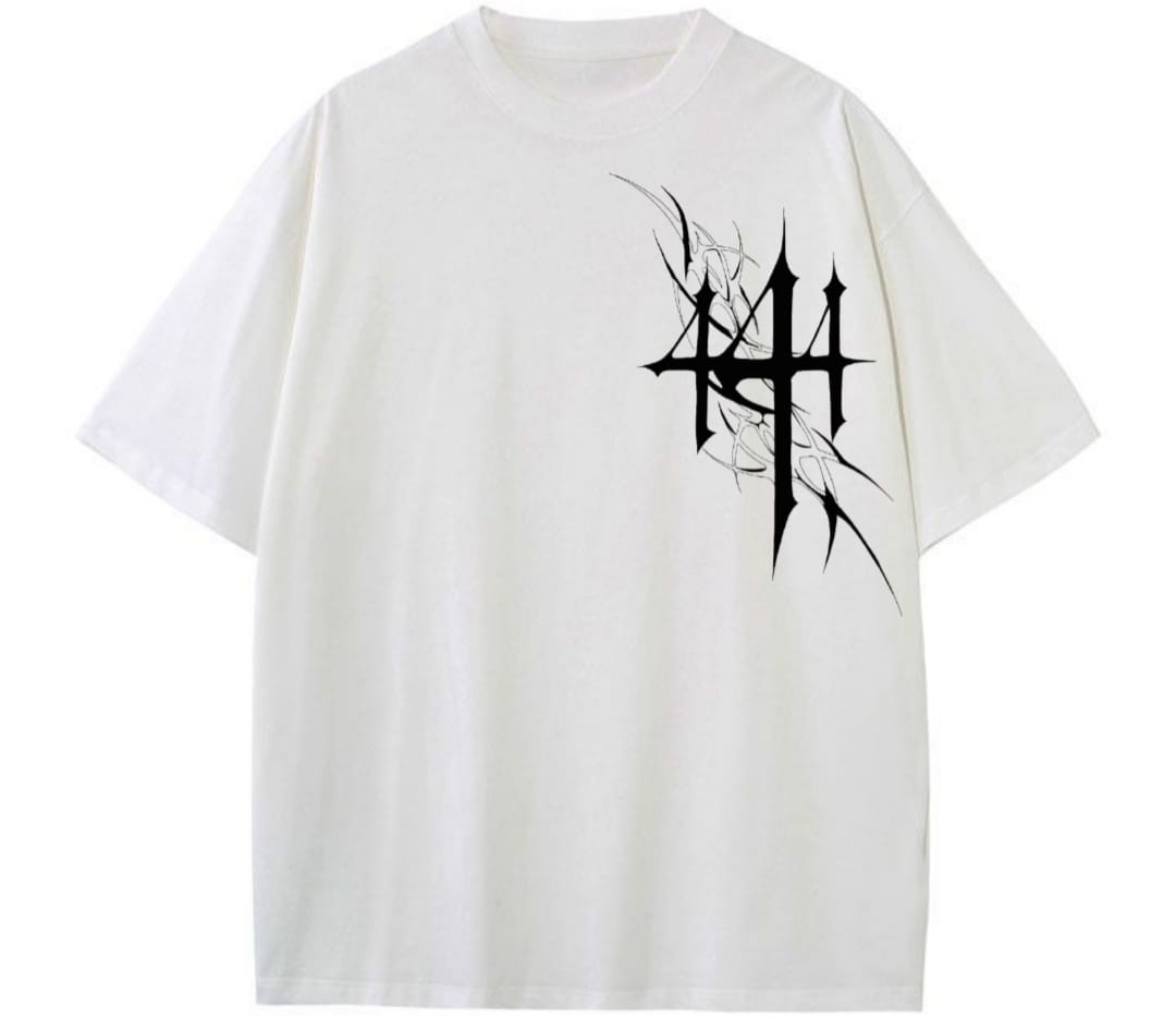 Gothic Flame Unisex Oversized T-shirt