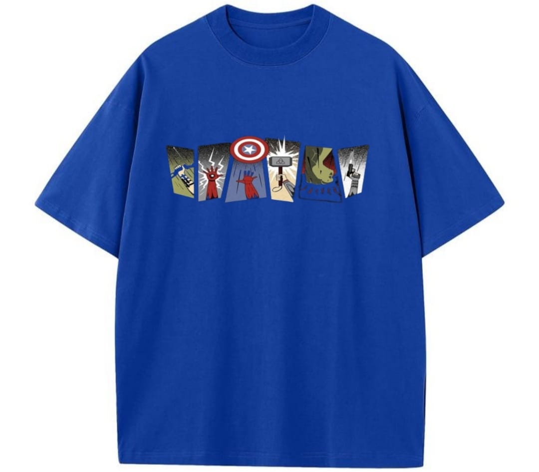 Avengers Unisex Oversized T-shirt