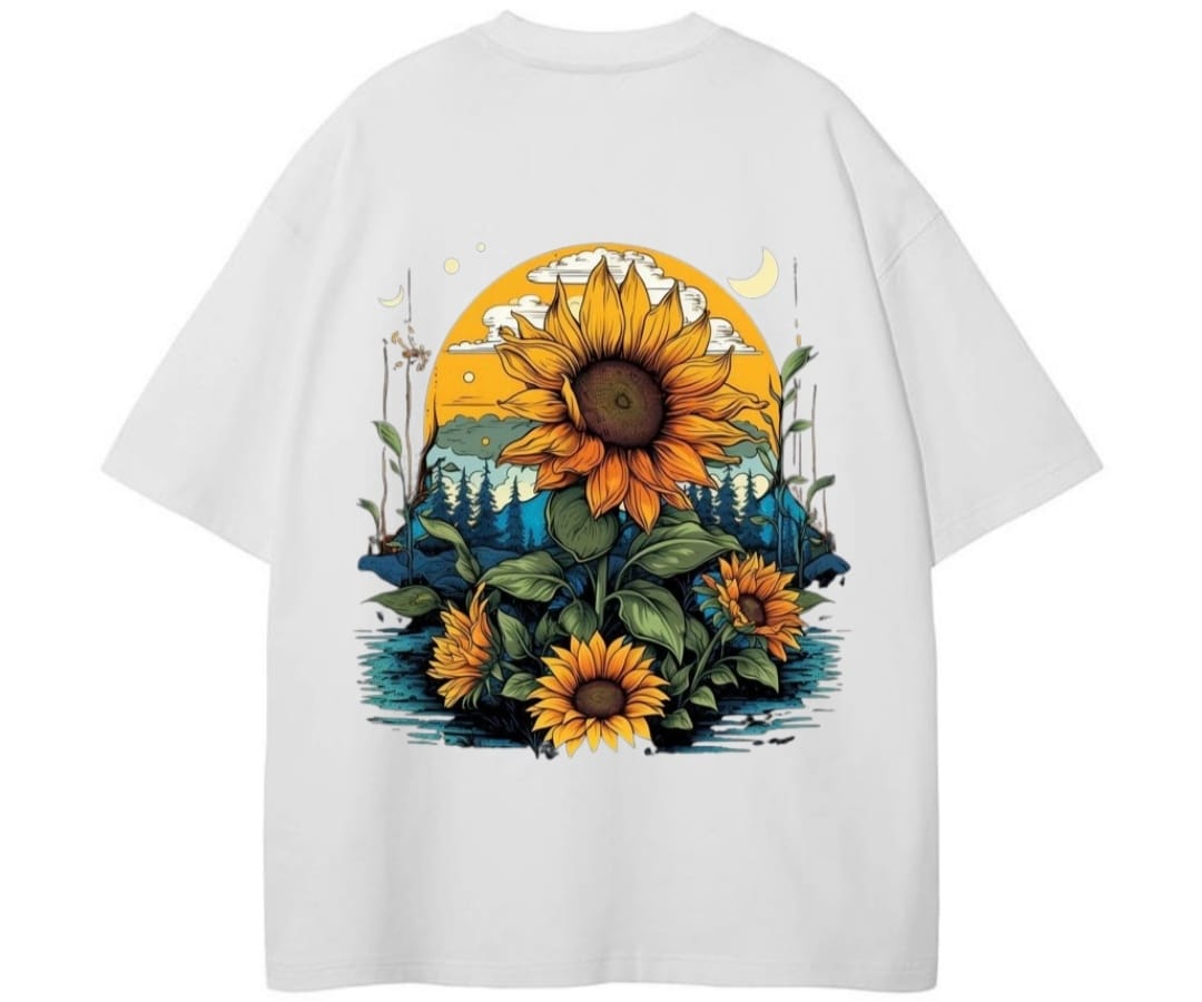 Sunflower Spirit Oversized T-shirt