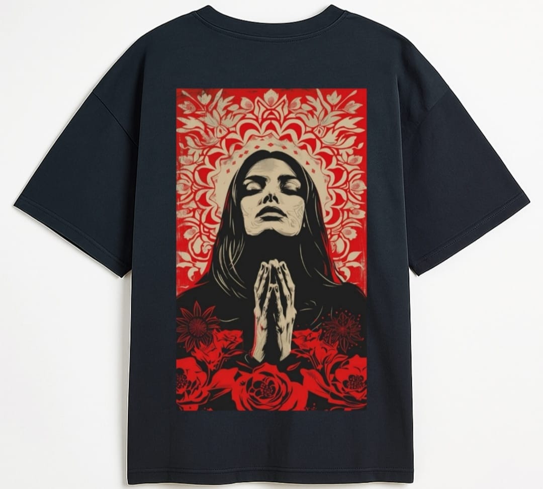 Sacred Rose Oversized T-shirt
