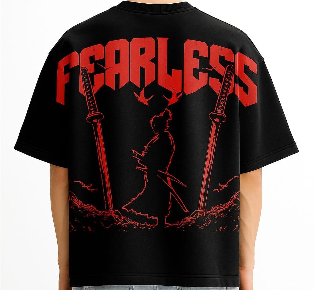 Fearless Unisex Oversized T-shirt