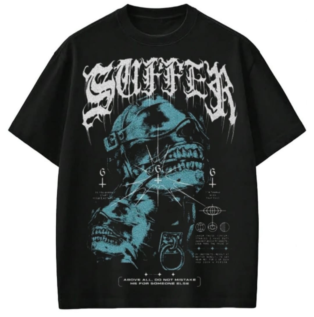 Grunge Apocalypse Oversized T-shirt