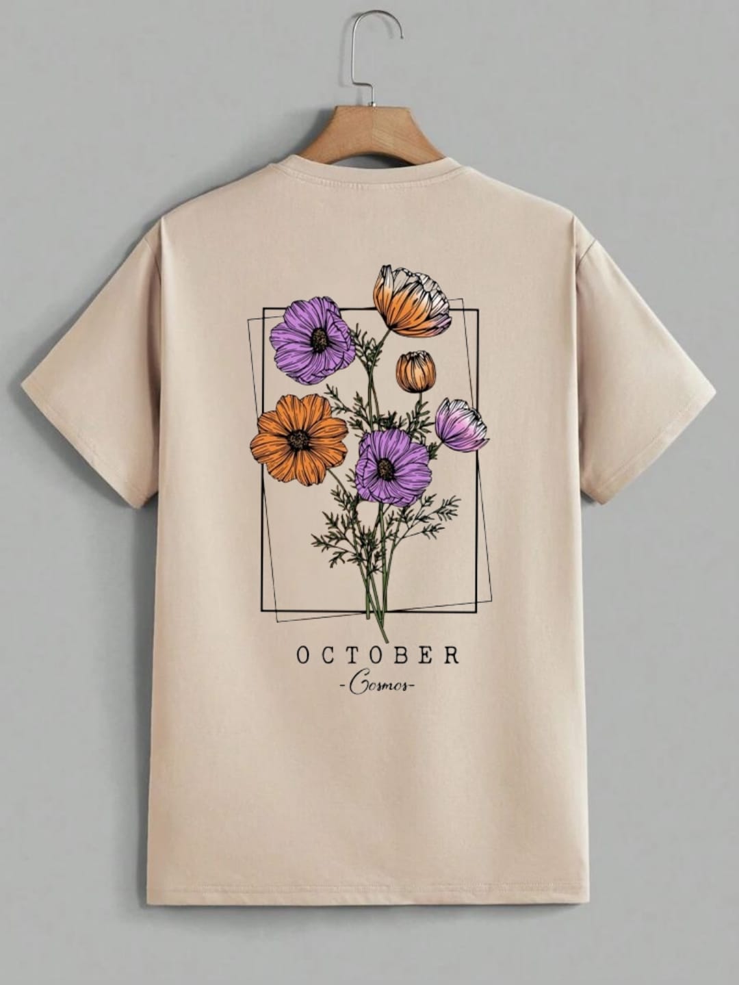 October Floral Regular T-shirt
