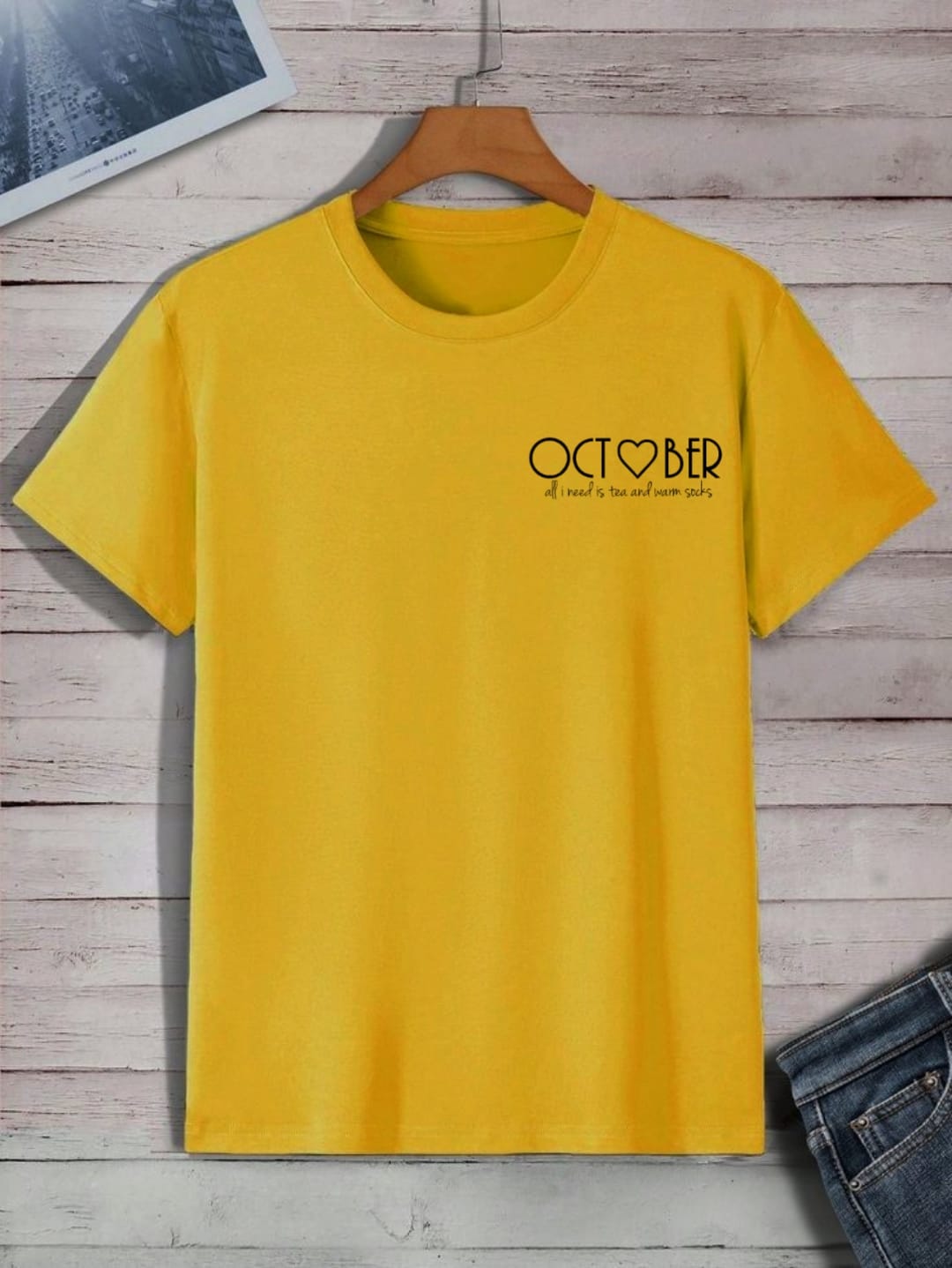 October Floral Regular T-shirt