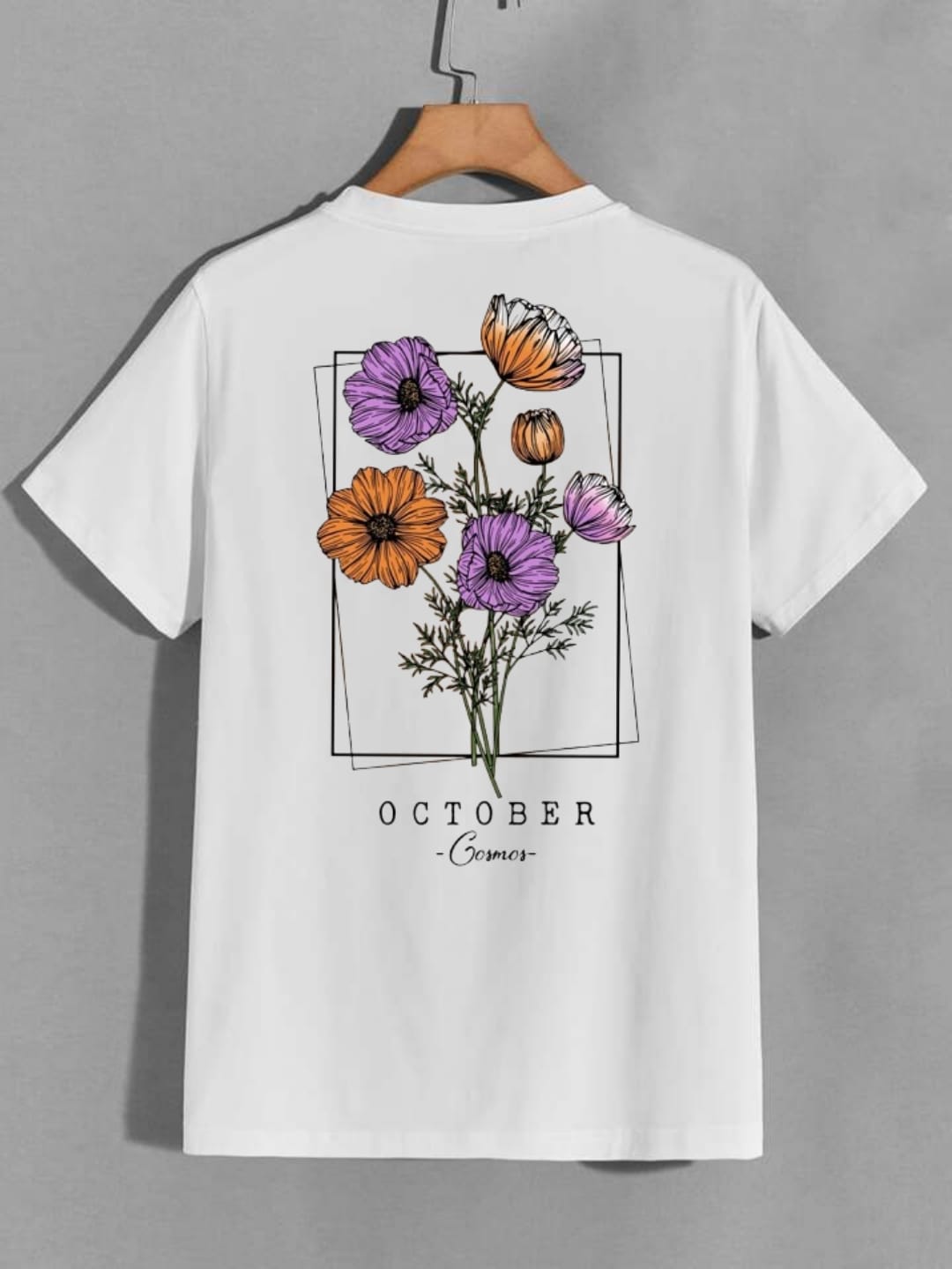 October Floral Regular T-shirt