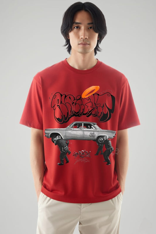 Heist Halo Unisex Oversized T-shirt