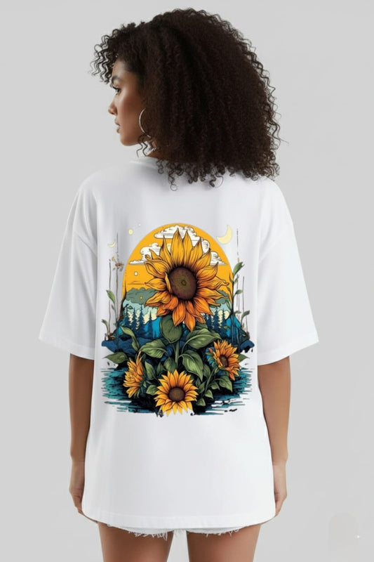 Sunflower Spirit Oversized T-shirt